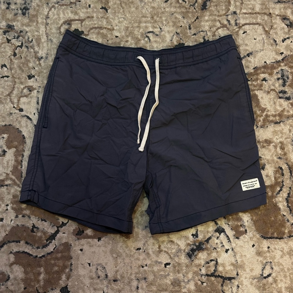 Classic Navy Men's Swim Board Shorts